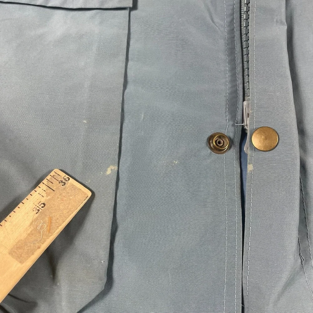 VTG Eleven Sixty Six Jacket Mens Extra Large Blue Wool Plaid Liner‎ Retro Chore